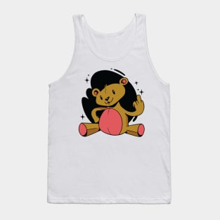 Funny teddy bear Tank Top